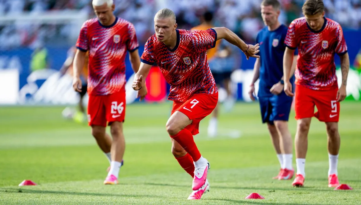 Haaland en het Noorse nationale team