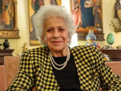 Wie was Sultana Razon, de weduwe van Umberto Veronesi