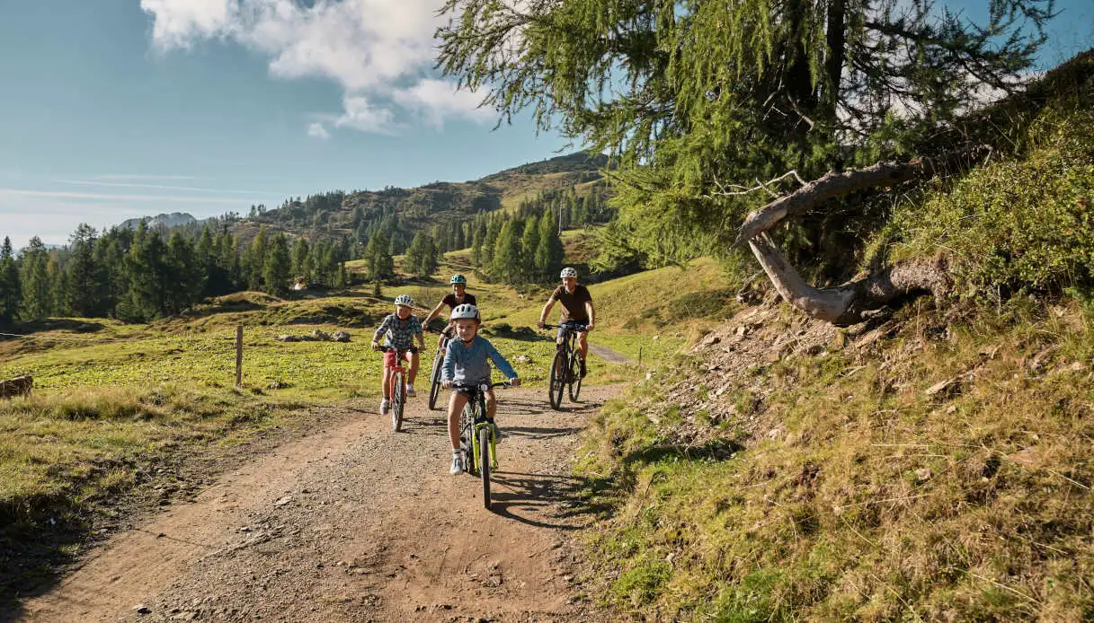 Fietsen bij het Falkensteiner Hotel Sonnenalpe