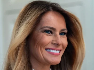 Melania Trump, de frisse blik op Onafhankelijkheidsdag stelt teleur