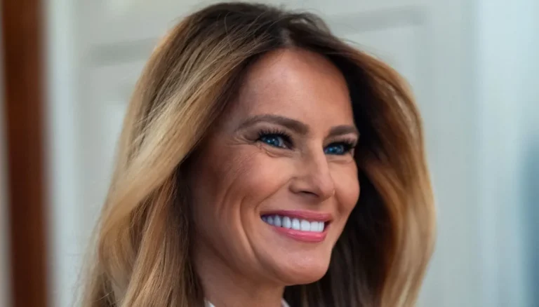 Melania Trump, de frisse blik op Onafhankelijkheidsdag stelt teleur