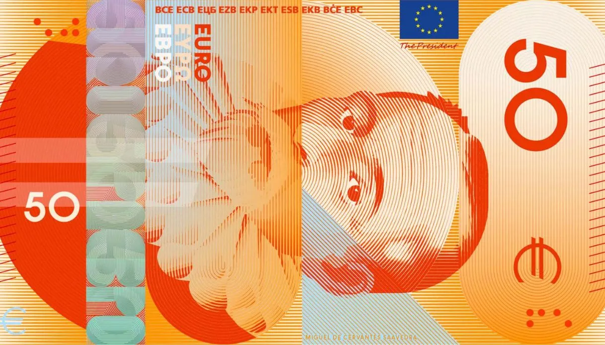 De euro verandert van uiterlijk