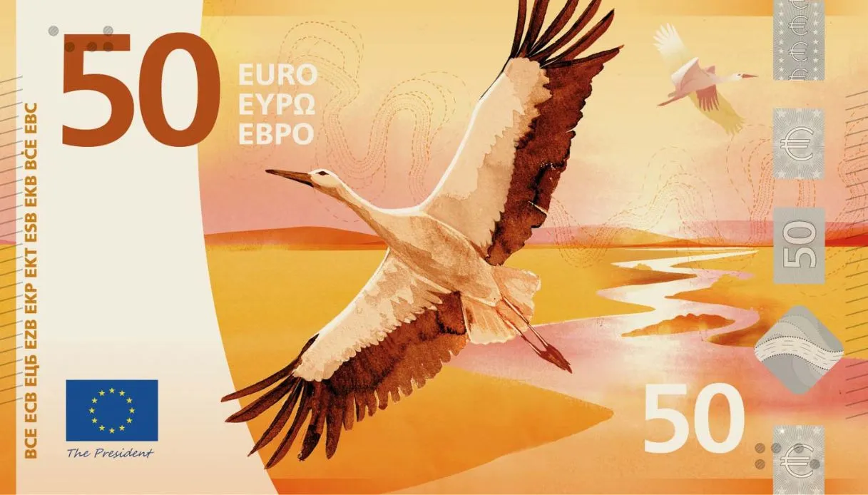 De euro verandert van uiterlijk